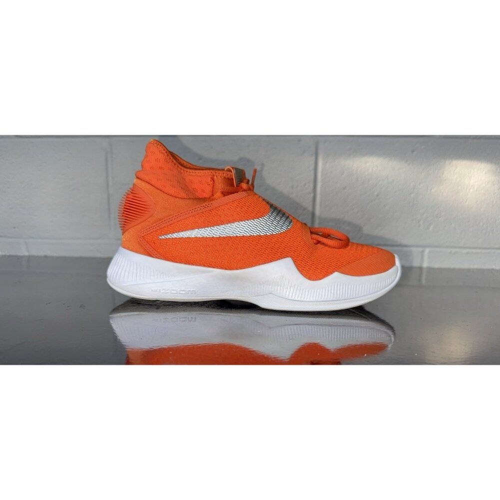 Nike Zoom HyperRev 2016 TB Mens Athletic Basketball Shoes Size 7 Orange Gray